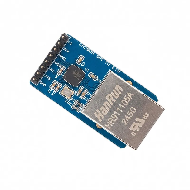 وحدة متحكم إيثرنت CH390H عبر SPI (بديل W5500)