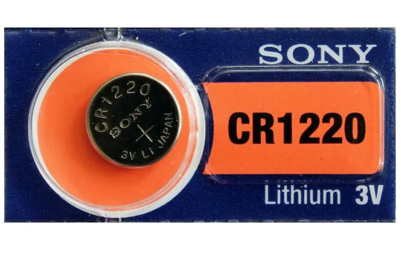 Sony CR1220 3V Lithium Coin Cell Battery