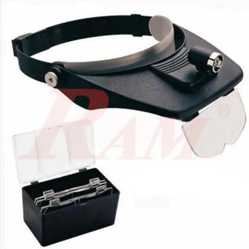 Portable LED Magnifying Glass with Light Head (1.2X-3.5X)