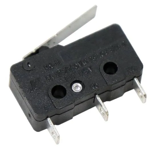 KW11-7 Micro Limit Switch Short Lever 3A 20x6 mm