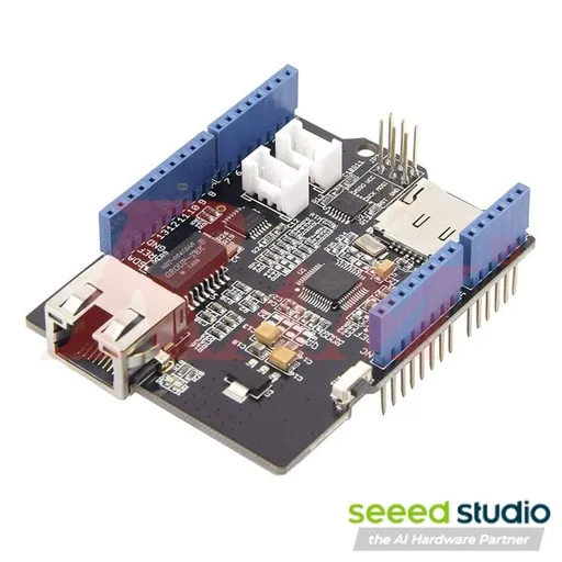 درع Arduino ‏W5500 Ethernet الإصدار 1.0 من Seeed Studio