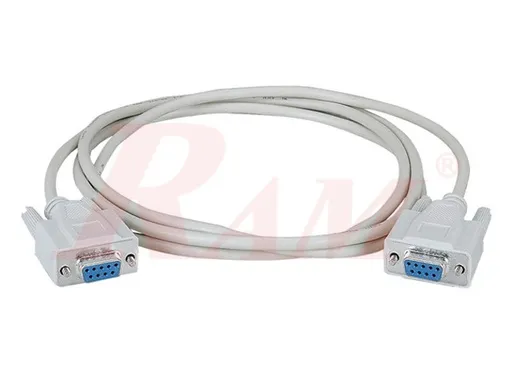 RS232 DB9 Female to Female Null-Modem Serial Cable 1.5 m