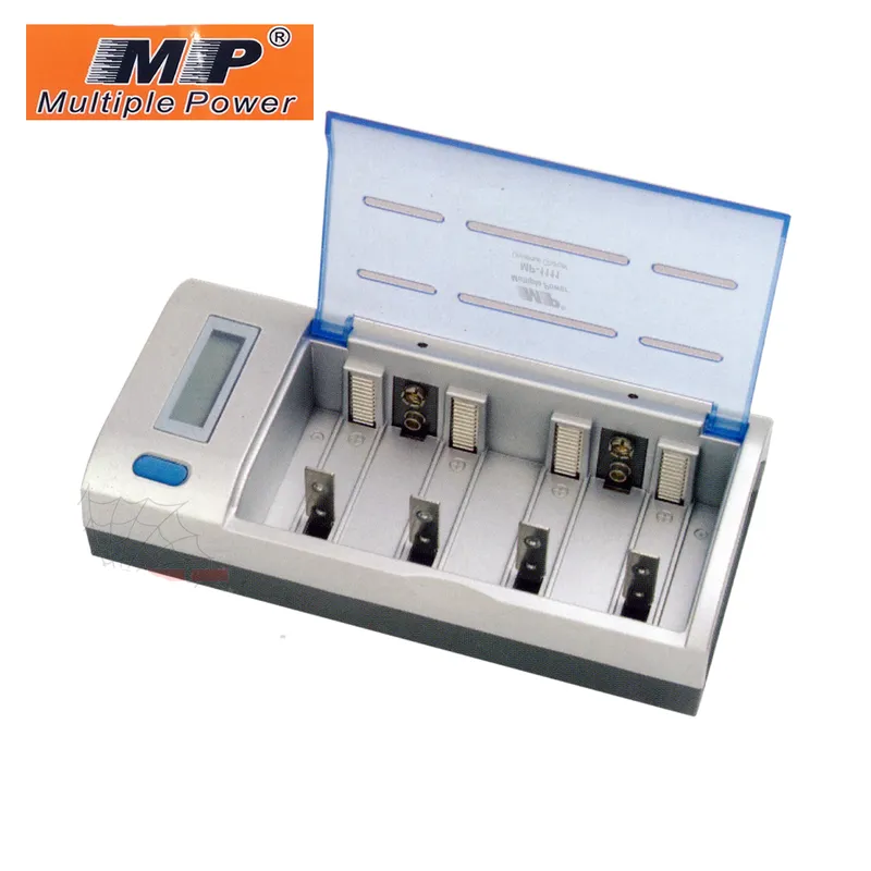شاحن بطاريات MP-1111 لمقاسات AA وAAA وC وD و9 فولت