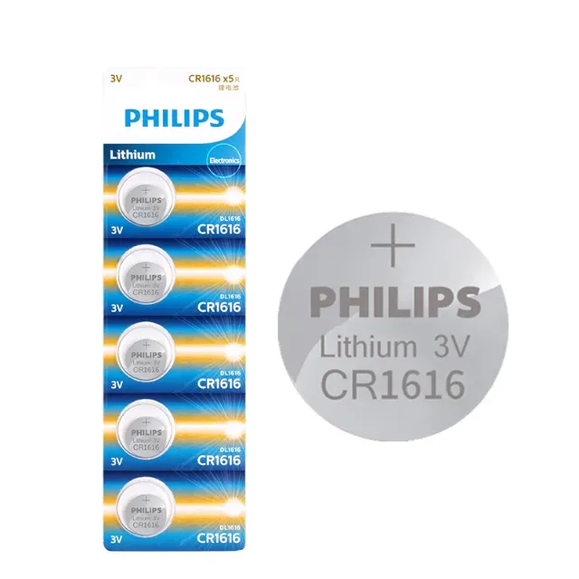 Philips CR1616 3V Lithium Coin Cell Battery