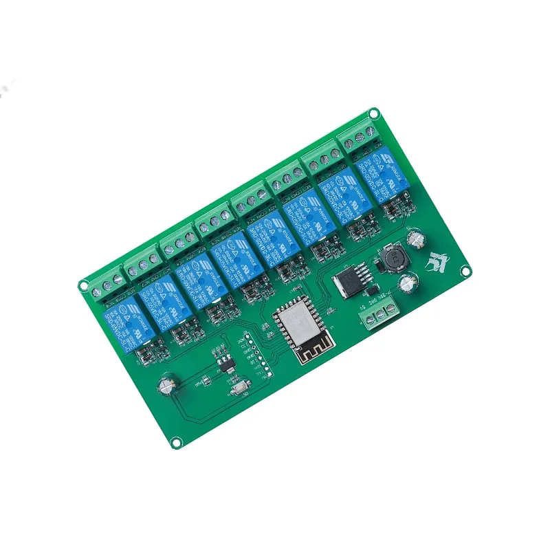 5V/7-28V ESP8266 Wi-Fi 8-Channel Relay Module ESP-12F