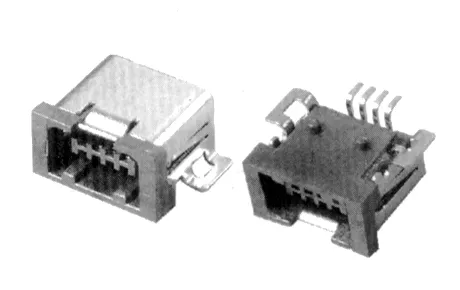USB Mini-A 4-Pin Female Connector Surface Mount (USB4)