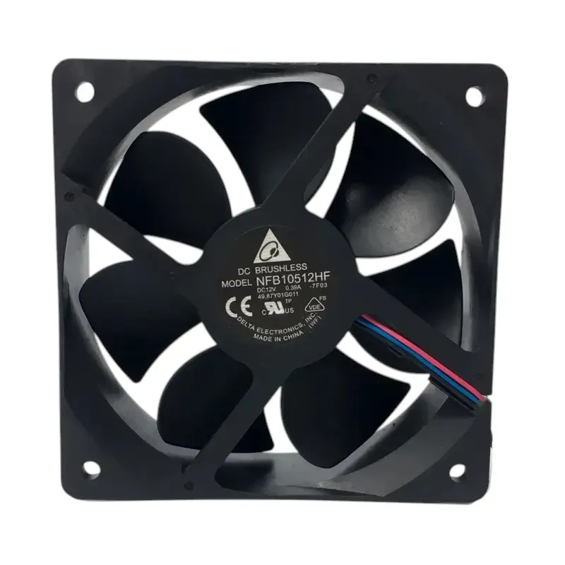 مروحة تبريد Delta NFB10512HF تيار مستمر 12 فولت 0.39 أمبير 105×105×32 مم