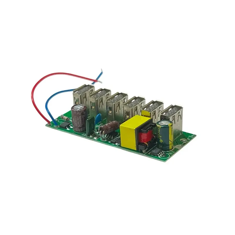 AC/DC 6-Port USB-A Power Supply Module 5V 2.1A
