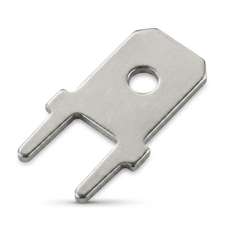 PCB Straight Male Flat Blade Terminal 6.3 x 0.5 mm