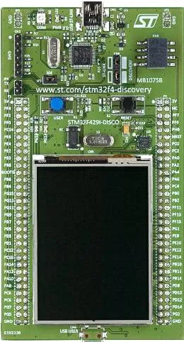 لوحة STM32F429I-DISCO التعليمية بمعالج STM32F429ZIT6