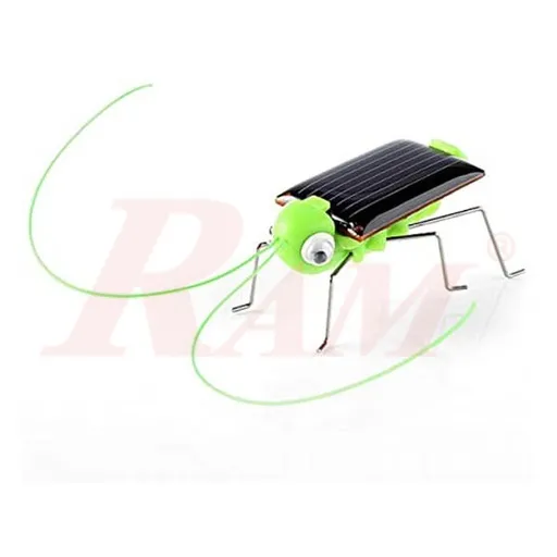 DIY Solar Powered Grasshopper Robot - Educational Science Toy