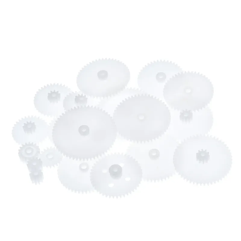 J293Y Plastic Gears Assorted Kit, 58 pcs for DIY Robotics