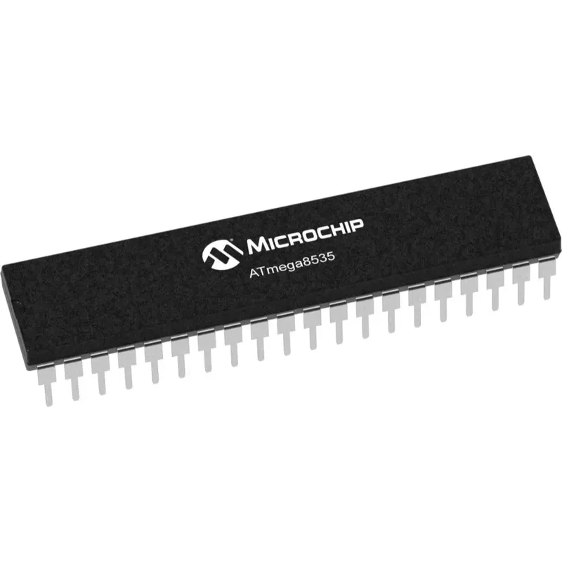متحكم دقيق ATMEGA8535L-8PU من عائلة AVR بذاكرة فلاش 8 كيلوبايت وهيكل PDIP-40