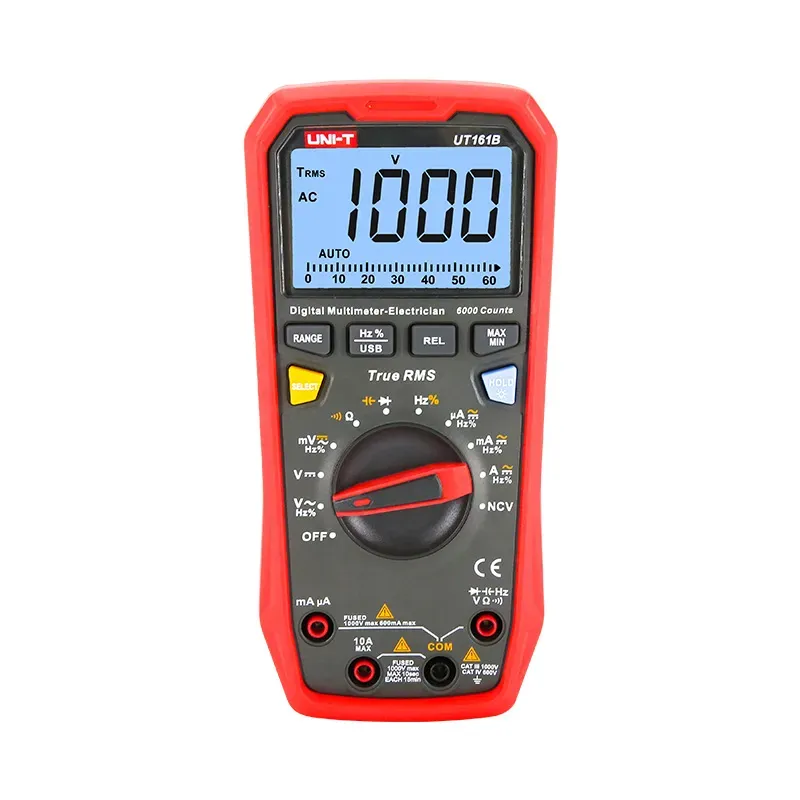 UNI-T UT161B 1000V True RMS Digital Multimeter (6000 Counts)