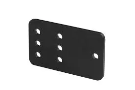 OpenBuilds Idler Pulley Plate, Black Anodized Aluminum Alloy