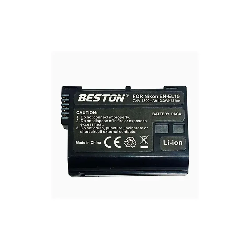 Beston EN-EL15 Rechargeable Battery for Nikon 7.4V 1800mAh