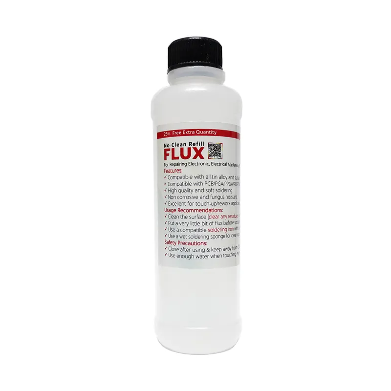 No-Clean Liquid Flux Refill 125 mL for Flux Pens