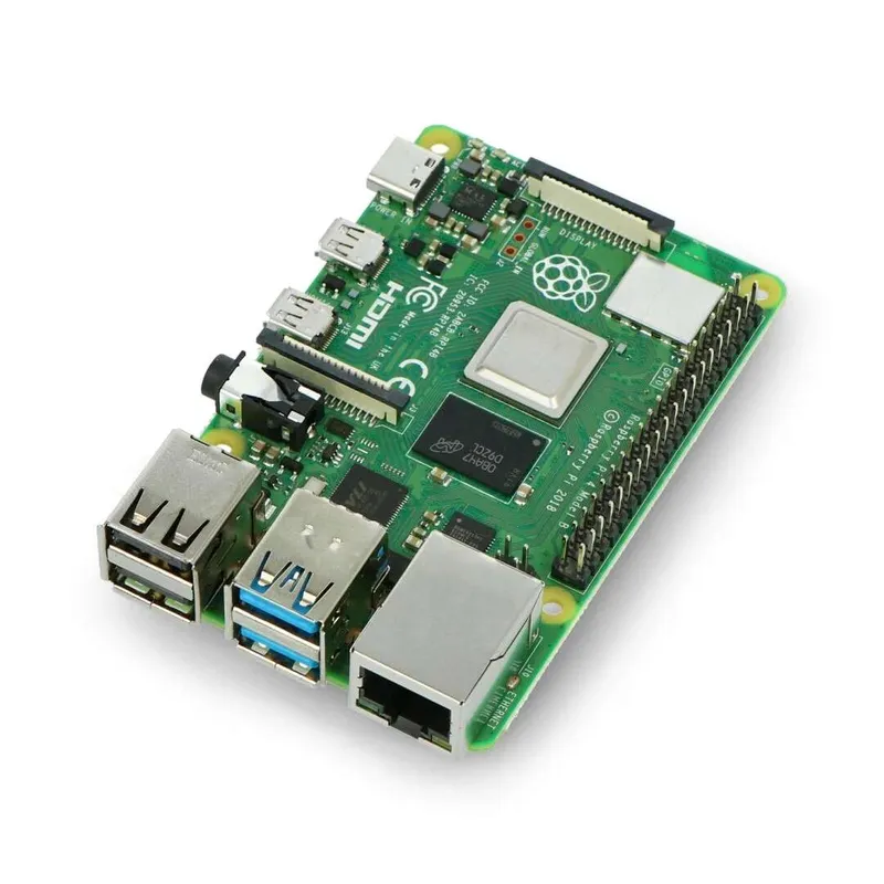 لوحة Raspberry Pi 4 Model B بذاكرة 4 جيجابايت (صنع المملكة المتحدة)