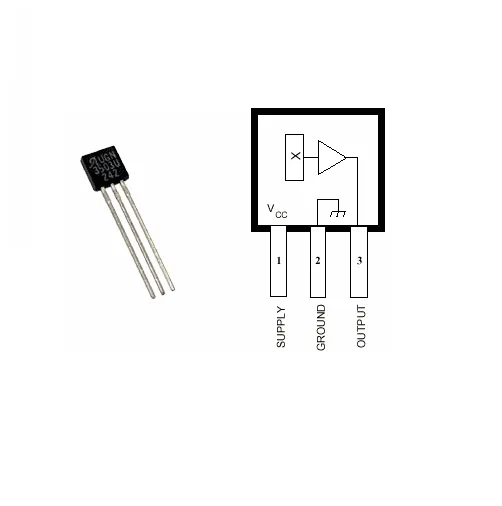 UGN3503 Linear Hall-Effect Sensor IC (Magnetic Sensor)