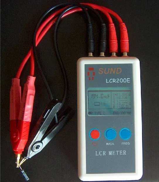 LCR ESR Meter with Auto Range (L, C, R, Z, D, Q, ESR, θ)