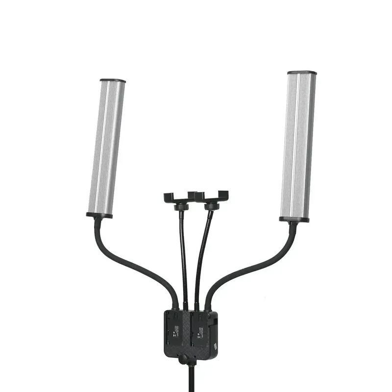 HD-D2 45W Double Arm LED Fill Light Stepless Dimming