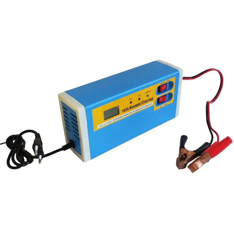 PA-0908 Automatic LCD Smart Charger 100A 12V/24V