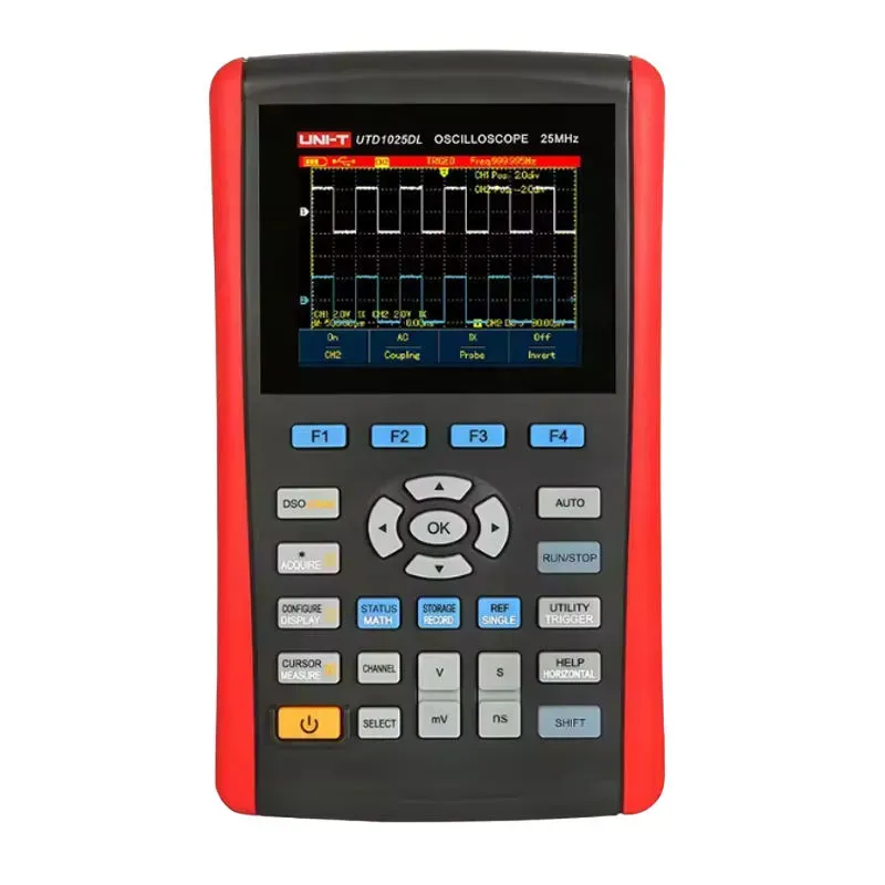 UNI-T UTD1025DL Handheld 25 MHz Dual-Channel Oscilloscope