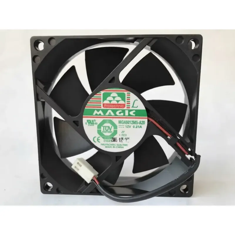 MAGIC MGA8012MS-A20 DC Fan 12V 0.21A 80x80x25mm