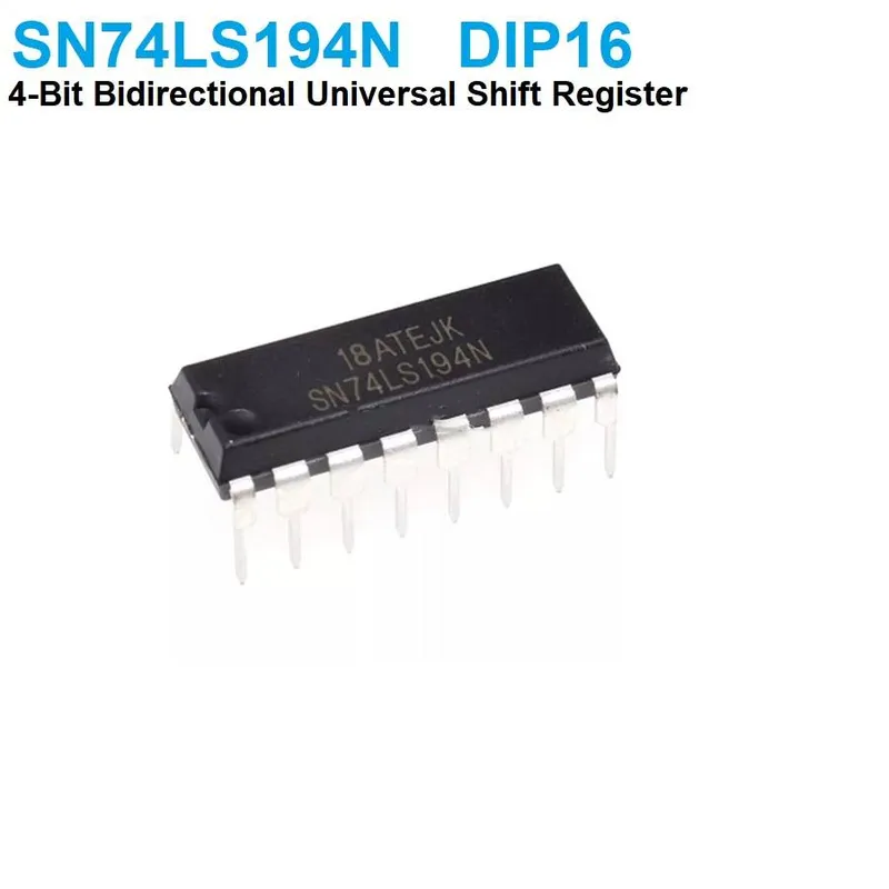 SN74LS194N 4-Bit Universal Shift Register DIP-16