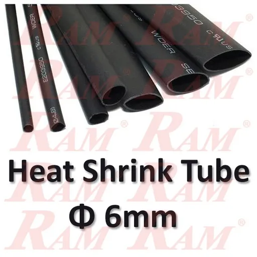 Heat Shrink Tubing 6mm to 3mm (100 cm)