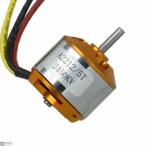 محرك تيار مستمر بدون فرش 2450KV لمشاريع RC والمشاريع الذاتية