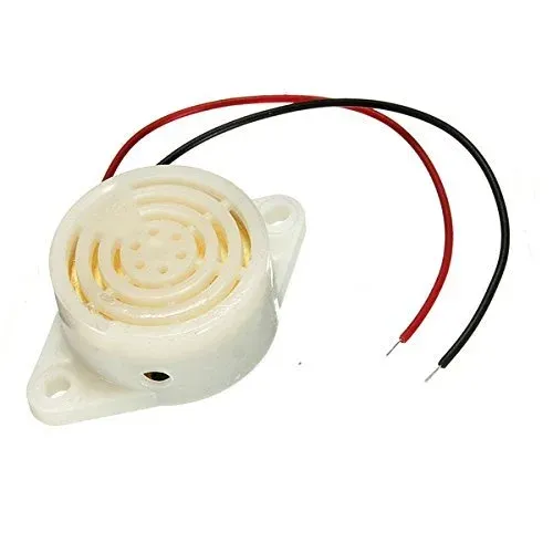 Intermittent Sound Buzzer Alarm 3-24V DC 95dB, 29mm
