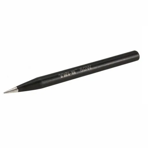 60W Replacement Sharp Soldering Iron Tip, Electroplated Iron and Nickel