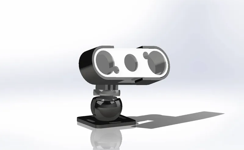 Enhanced 3D-Printed Raspberry Pi IR-Cut Camera Case with 360 Base