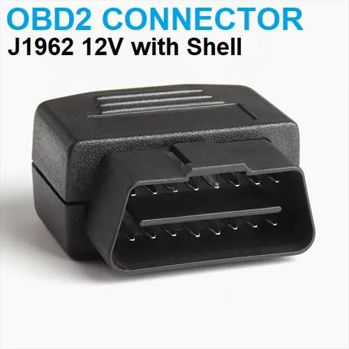 قابس OBD-II J1962 ذكر ذو 16 طرفًا مع الغلاف
