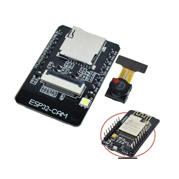 لوحة ESP32-CAM بالواي فاي والبلوتوث وكاميرا OV2640 بدقة 2 ميجابكسل