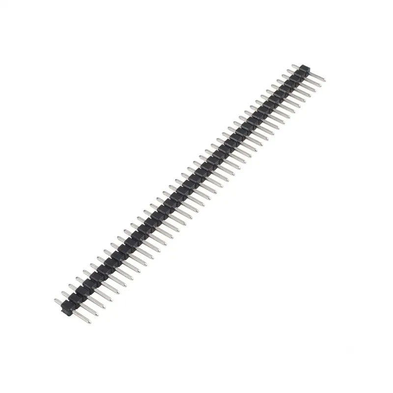 Male Pin Header 2.54mm 40-Pin Straight Black 11mm
