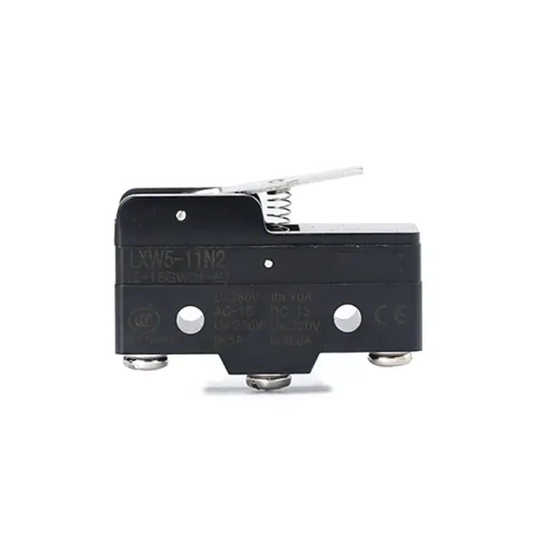 LXW5-11N2 Limit Switch Panel Mount 15A 250VAC Short Hinge Lever