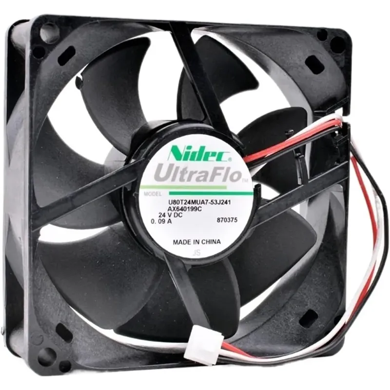 مروحة تبريد Nidec U80T24MUA7-53J241 تيار مستمر 24 فولت 0.09 أمبير