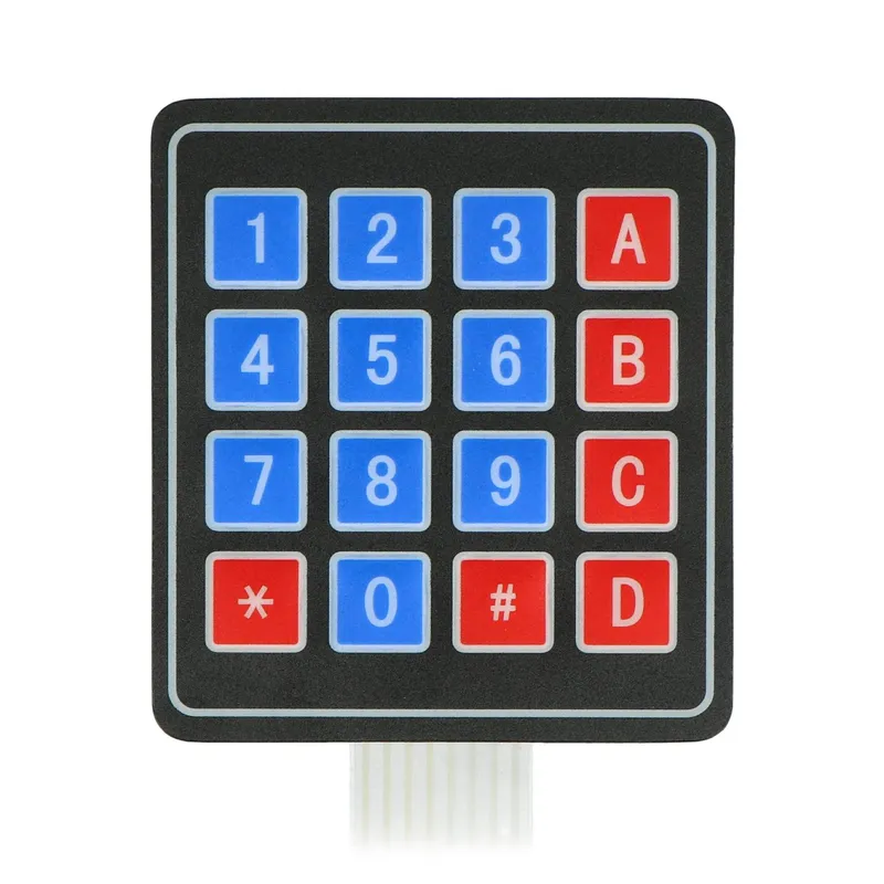 4x4 Matrix 16-Key Keypad Module for Arduino