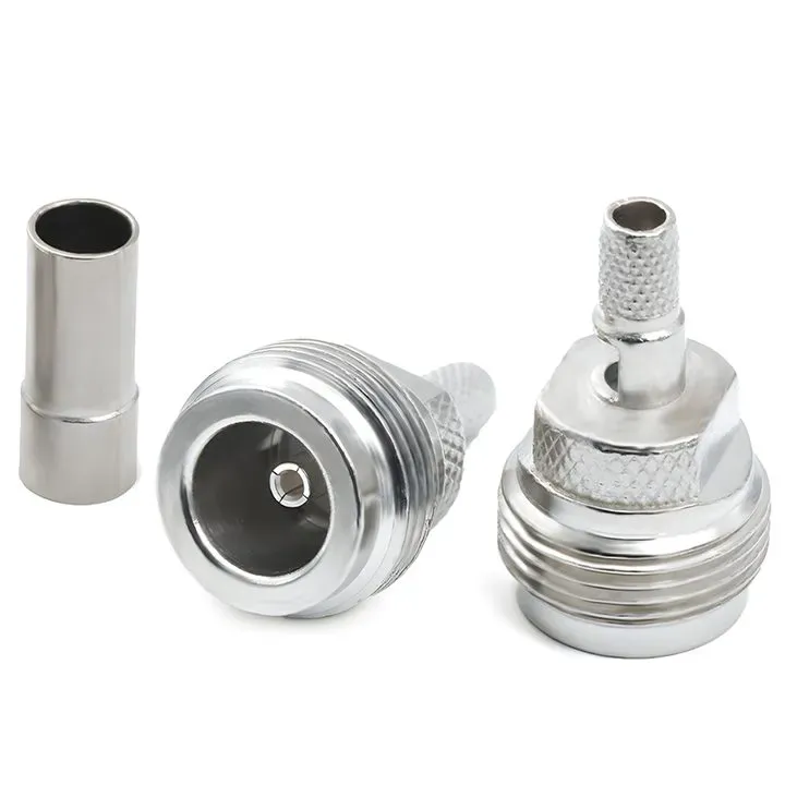 N-KZ-3H N-Type Female Socket Solder Cup 50 Ohm Connector