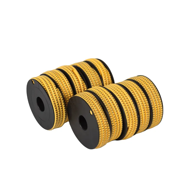 EC-2 PVC Cable Wire Markers Number Set 0-9