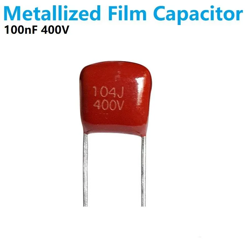 Metallized Polypropylene Film Capacitor 100nF 250V (104J)