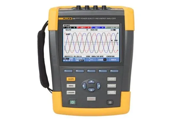 محلل جودة الكهرباء والطاقة Fluke 435-II