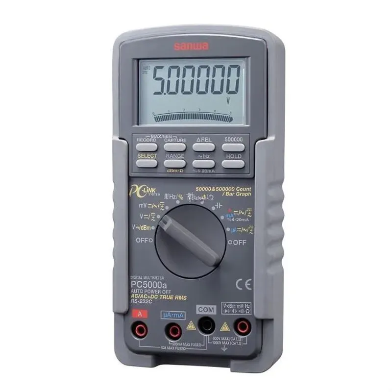 Sanwa PC5000a High-Precision True RMS Digital Multimeter