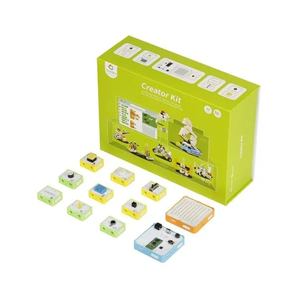 طقم ELECROW Crowbits-Creator القائم على Arduino لتعليم STEM (12 في 1)