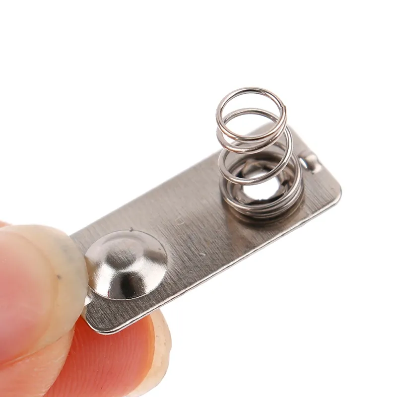 Battery Spring Contact AA/AAA Positive & Negative 21x9mm (1 pc)