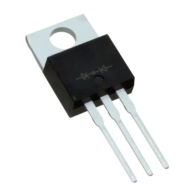 ثنائي شوتكي مزدوج SR16100 بجهد 100 فولت وتيار 16 أمبير TO-220-3