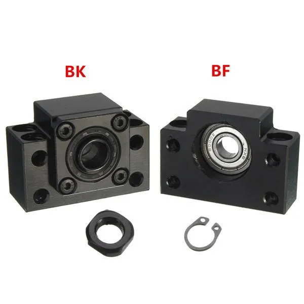 BK12 & BF12 Ball Screw End Support Set for 16mm Ball Screws