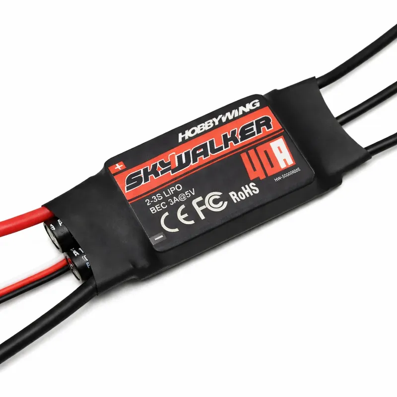 وحدة التحكم في السرعة Skywalker 40A V2 مع UBEC لبطاريات 3-4S